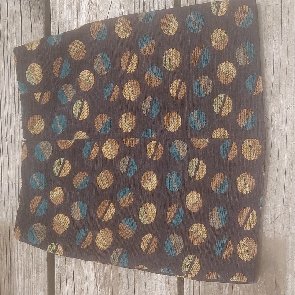 Trucco Circle Pattern Mini Skirt - Picture 2 of 4